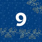 Design mit der Zahl 9